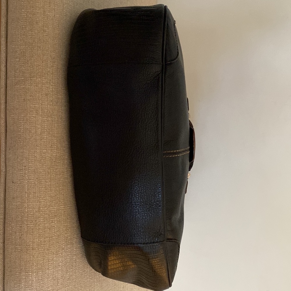 Authentic Tods Black leather hobo - Picture 8 of 9